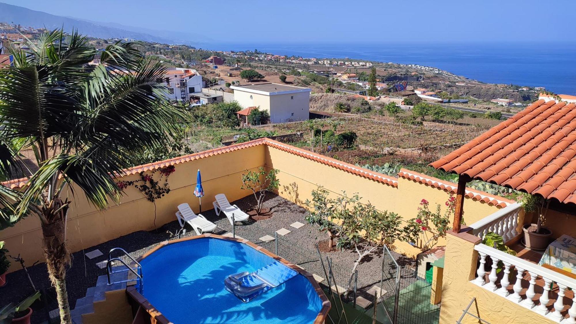 Casa" Vistas Al Teide" Mar Piscina Privada Parking Cubierto Gratuito En Las Instalaciones La Victoria de Acentejo Εξωτερικό φωτογραφία