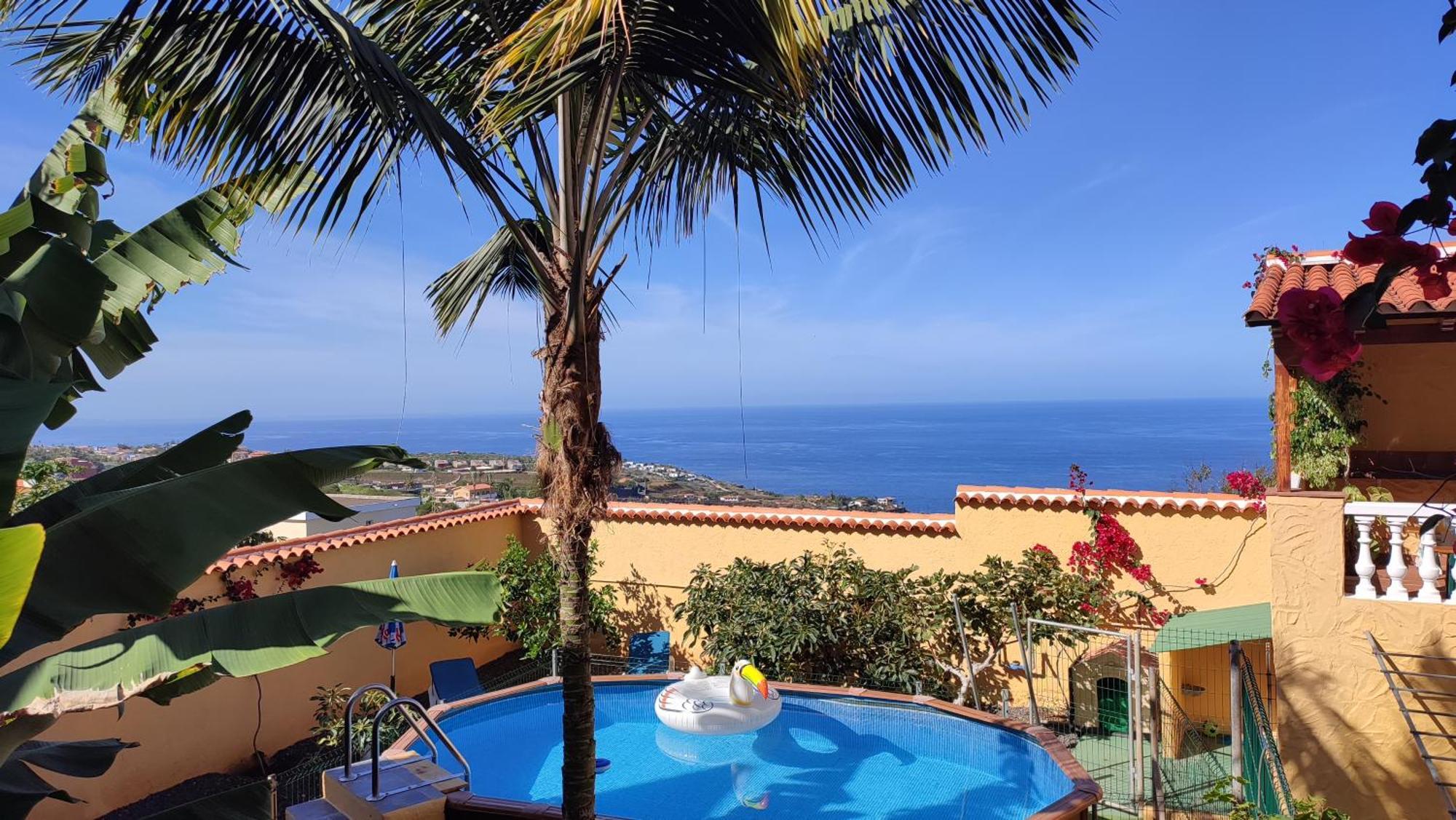 Casa" Vistas Al Teide" Mar Piscina Privada Parking Cubierto Gratuito En Las Instalaciones La Victoria de Acentejo Εξωτερικό φωτογραφία