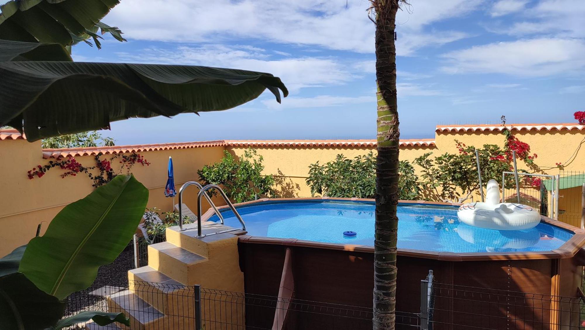 Casa" Vistas Al Teide" Mar Piscina Privada Parking Cubierto Gratuito En Las Instalaciones La Victoria de Acentejo Εξωτερικό φωτογραφία